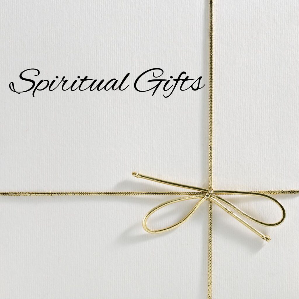 christmas gift with gold bow spiritual gifts in wayward children